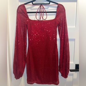 Sequin Mini Dress